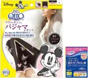 MediQtto Dr.Scholl Compression Pajama Legging Micky Black Size L From Japan