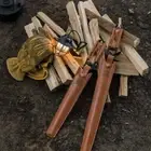 ShineTrip Fire Clip Anti-scald BBQ Fire Tool Outdoor Tools for Picnic BBQ