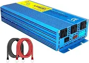 2000W/4000W(Peak) Pure Sine Wave Power Inverter DC 12V to 240V AC with LCD Display for Car Boat RV Solar Power