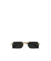 Cartier Rimless Sunglasses 55 Gold