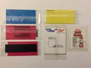 Lot 6 Sealed Vintage 80s Kelloggs Cereal Premiums Stencils Win Lose Draw Sticker