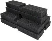 CKDFK Replacement Sponge Foam Filter Pads Fits for FX4/FX5/FX6, Aquarium Fish Tank Bio Sponge Foam Filter (6pcs)