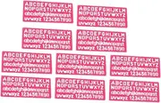TOKIDNY 32pcs Reusable Number Templates DIY Drawing Stencils for Children (Random Color)