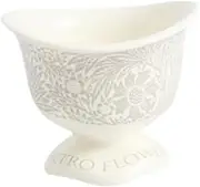 ＫＬＫＣＭＳ Footed Dessert Cup Trifle Bowl, Home Decor,Photo Prop Portable Salad Cup Dessert Dish Bowl for Everyday Use Household, White