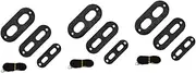 COLLBATH 3sets Pet Hauling Cable Reptile Lizard Harness 3 Sizes Leashes Safe Compact 3pcs*3