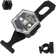 Geonoy LED Warning Light,Shockproof Walking Safety Lights | Lightweight Cycling Lamp with Double-Mode Adjustable, Long-Lasting Safety Lighting for Cycle Helmets Backpacks