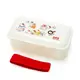 小禮堂 Hello Kitty 方形微波便當盒 附束帶 塑膠便當盒 微波保鮮盒 530ml (米 2021新生活) 4550337-426012