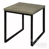 在飛比找樂天市場購物網優惠-訂製品 水泥方管口字桌 方桌 餐桌 洽談桌 CU032