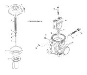 Polaris Needle Jet, Genuine OEM Part 3131562, Qty 1