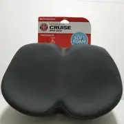 Schwinn Noseless Cruise Bike Seat soft high density foam padding weather resista