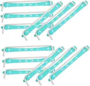 DRESSOOS 12pcs Hair Perm Rods for Women Portable Hair Rollers for Curling Flexible Design for Effortless Curls