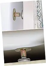 MOLUCKFU Bed Legs Adjustable Bed Headboard Stopper Anti-Collision Stabilizer Stainless Steel Home Supplies Sturdy