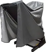 Treadmill Cover, Folding Running Machine Protective Cover Dustproof Waterproof Cover and Water-Resistant Fitness Equipment Fabric Ideal for Indoor Or Outdoor Use (Gray)