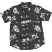 Fasthouse Alani Button Up Shirt, Black