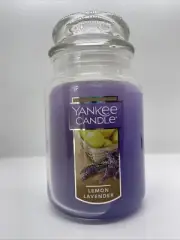 NEW RARE YANKEE CANDLE 22 OZ LEMON LAVENDER