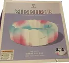 Minnidip Luxe Tufted Adult Kiddie Inflatable Pool Ombre All Day 5.5ft W X 21” H