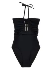 [Rick Owens] Rick Owens-Prong Bather Beachwear Nero-Donna 40IT