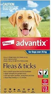Advantix for Extra Large Dogs Over 25Kg Blue 3 Pack