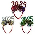 2025 Light Up Bopper Headband LED Tiara Headband Bopper Glowing Glitter everyone