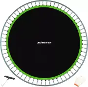 Jumping Mat, Fits 14FT round Trampoline Frame with 72 V-Hooks, Using 6.5-7" Spri