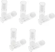 GANAZONO Travel Bottles Set 10pcs Spray Sub Bottles 15ml Perfume Essential Oil Cosmetics Leakproof