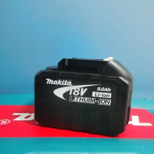 買一送一送充電器Makita電池 全新 牧田 18V 6.0AH電池 9A 無晶片款電池BL1860 帶電量顯示 牧田電