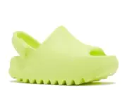 adidas Yeezy Slide Glow Green (2022 Restock) (Kids) Size 8K, DS BRAND NEW