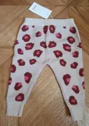 Seed Heritage - Baby Girls Ocelot Knit Legging/Pant - Size 00/3-6 Months RRP $49