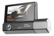 1 set 1080P camera driving recorder 4-inch IPS screen V3 HD triple recording