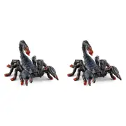 2x Schleich Kids/Childrens Toy Play Figurine Emperor Scorpion Pretend Animal 3y+