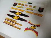 Sticker Decal Set fits K2 ProFlex 4500 Carbon Noleen ELT Fork