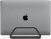 HumanCentric Vertical Laptop Stand for MacBook, Compatible with MacBook Pro Stand, MacBook Air Stand, Laptop Holder for Apple Laptop Desk Stand, Aluminum Laptop Vertical Stand, Black MacBook Stand