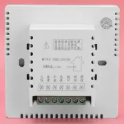 AC220V Central Air-conditioning Fan System LCD Thermostat Panel Switch Temperatu