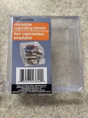 Essentials Stackable Storage Organizing Drawer 5 x 5 x 1 1/2"