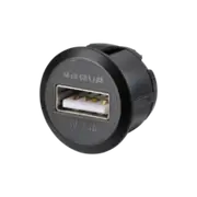 Narva 12-24V Heavy Duty Mini Flush Mount USB Socket