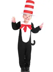 Cat In The Hat Boys Dr Seuss Book Week Costume