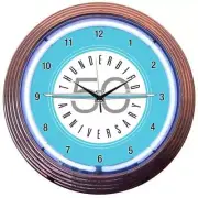 Ford Thunderbird Neon Clock Cars Gameroom Basement Mancave Garage Wall Art Decor
