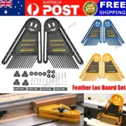 Woodworking Feather Loc Board Feather Board Set Router Tables Saws Aid Tool Kit
