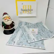 Snoopy Dog Holiday w/White Flaky Lining - Q-Snap Project Bag Stitch/Needlecraft