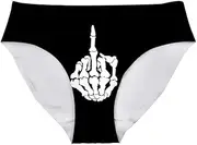 [Allcute] Funny Women Underwear Briefs Sexy Breathable Hipster Panty for Bachelorette Party