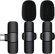 Wireless Microphones,Wireless Cordless Microphones | Wearable Anti-Static Voice Transmitter for Social Media Public Speaking Stage Music Outdoor Studio
