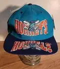 Vintage Charlotte Hornets Snapback Hat Logo G Cap NEW Mirror Image Brim