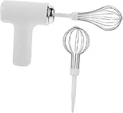 Gatuida 1pc Rechargeable Electric Hand Mixer Cordless Stainless Steel Egg Whisk for Baking Ergonomic Design Compact for Milk Frothing Kitchen Mixer Tool