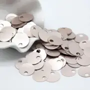 Round Flat Loose Craft Sequin -Decoration Sew With Big Hole Paillette Sequin 10g