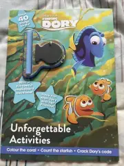 NEW, DISNEY PIXAR, FINDING DORY. UNFORGETTABLE ACTIVITIES. 9781474838672