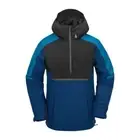 Volcom Mens Brighton Pullover Mens Snowboarding Jacket Navy XL NWT