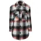 NWT Hurley Plaid Shacket Size Small MSRP $120