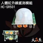 火焱魚 人體 紅外線 感測 模組 HC-SR501 學術研究電子模組