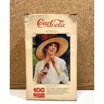 日本 可口可樂 COCA-COLA 100週年 紀念 玻璃瓶 禮盒 300ML 一組兩瓶