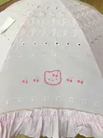 【震撼精品百貨】HELLO KITTY 凱蒂貓 HELLO KITTY蕾絲陽傘-50CM#85456 震撼日式精品百貨